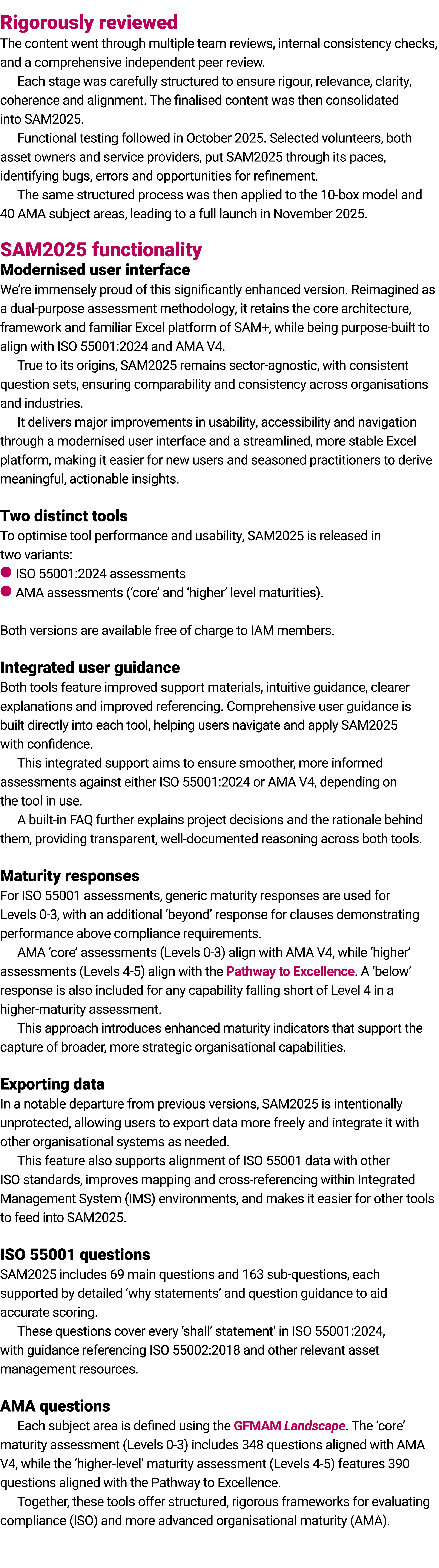 Rigorously reviewed The content went through multiple team reviews, internal consistency checks, and a comprehensive ...