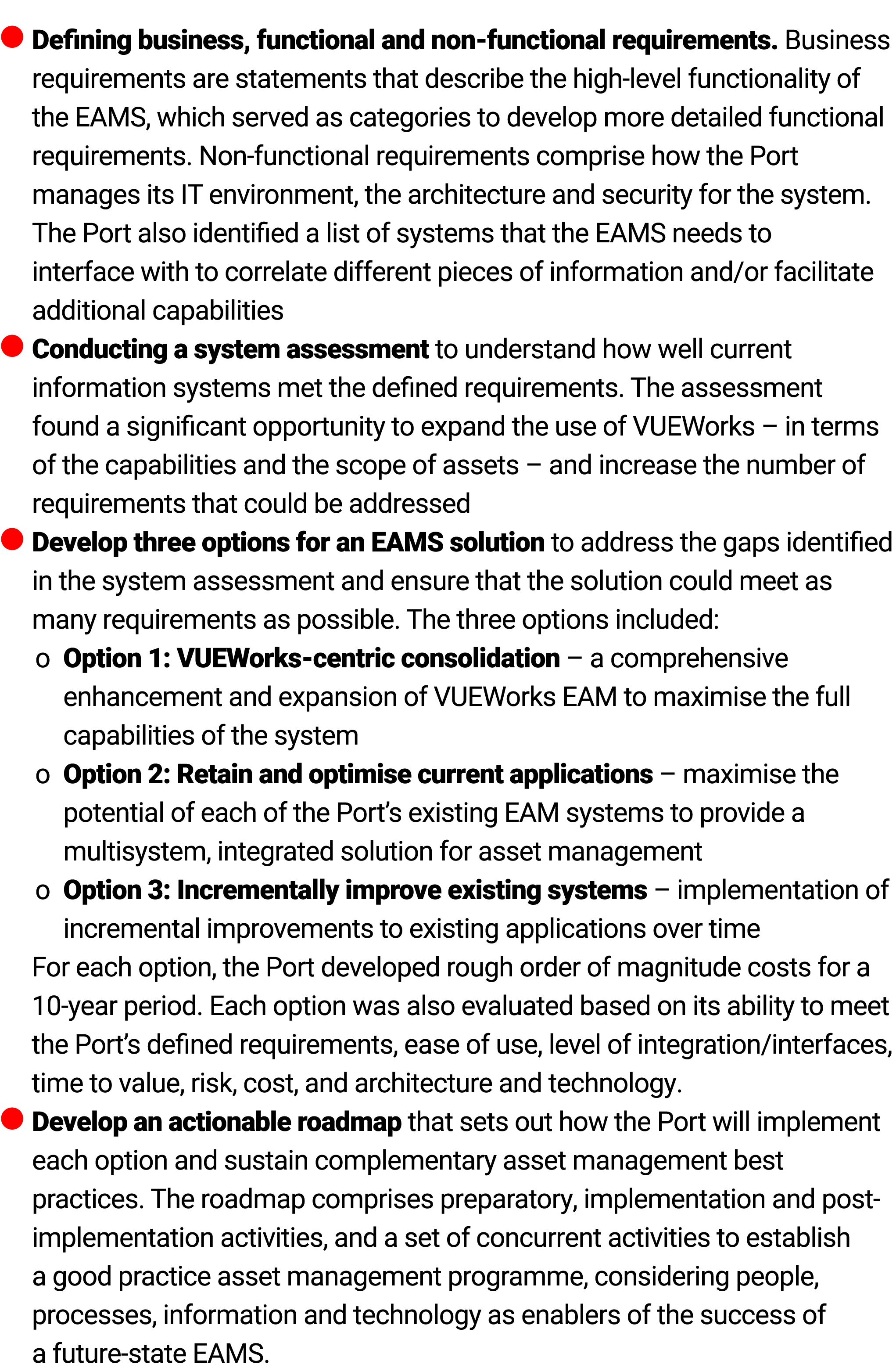 ● Defining business, functional﻿ and non functional requirements. Business requirements are statements that describe ...