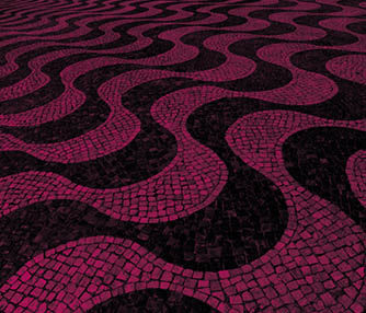 Cascais pavement, Portugal