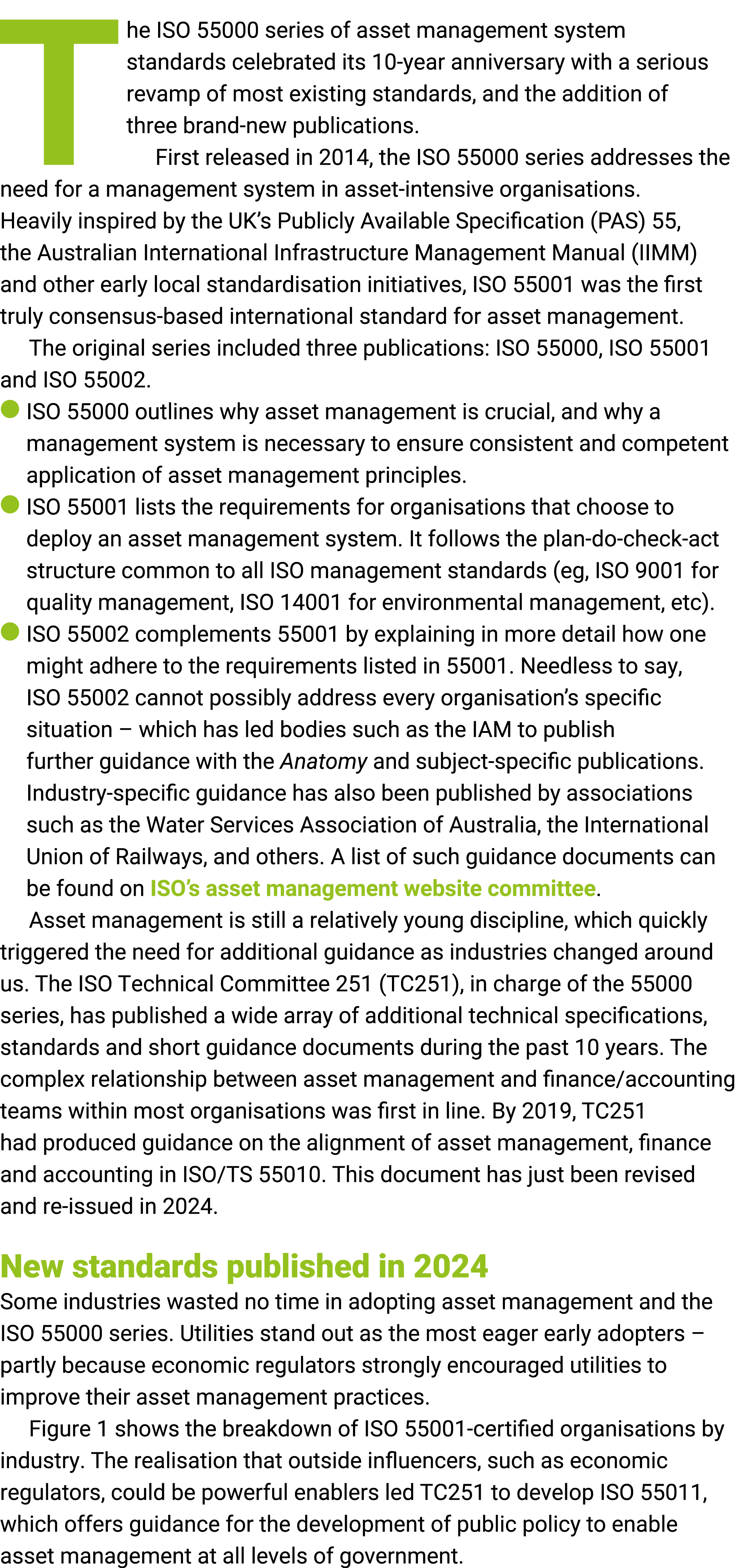 The ISO 55000 series of asset management system standards celebrated its 10-year anniversary with a serious revamp of...