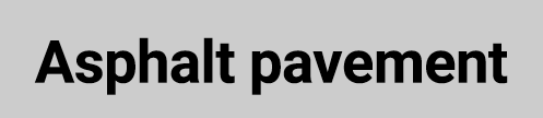 Asphalt pavement